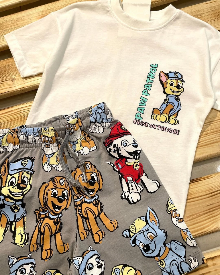 Conjunto verão patrulha canina  - 2