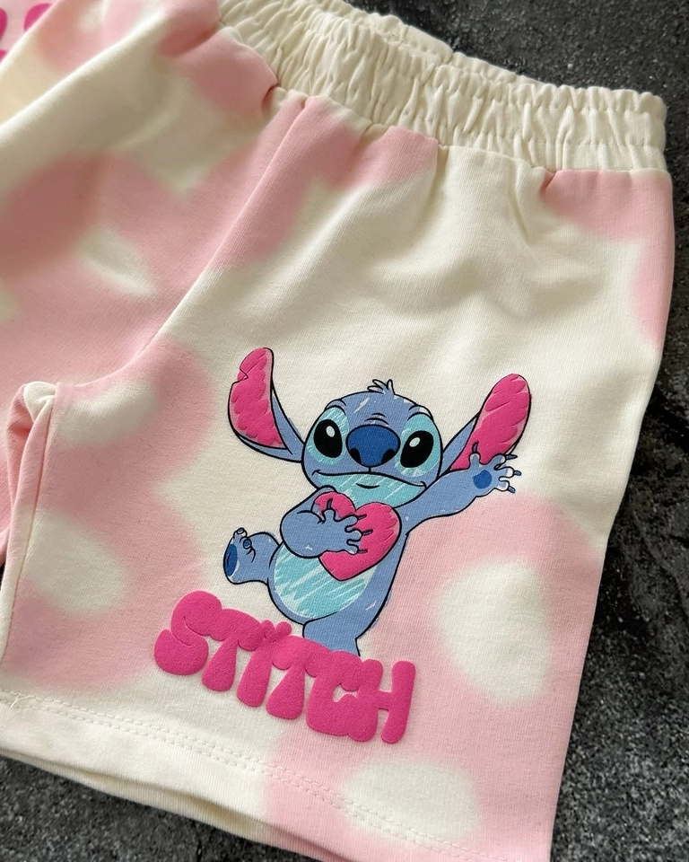 Conjunto Verão Stitch  - 2