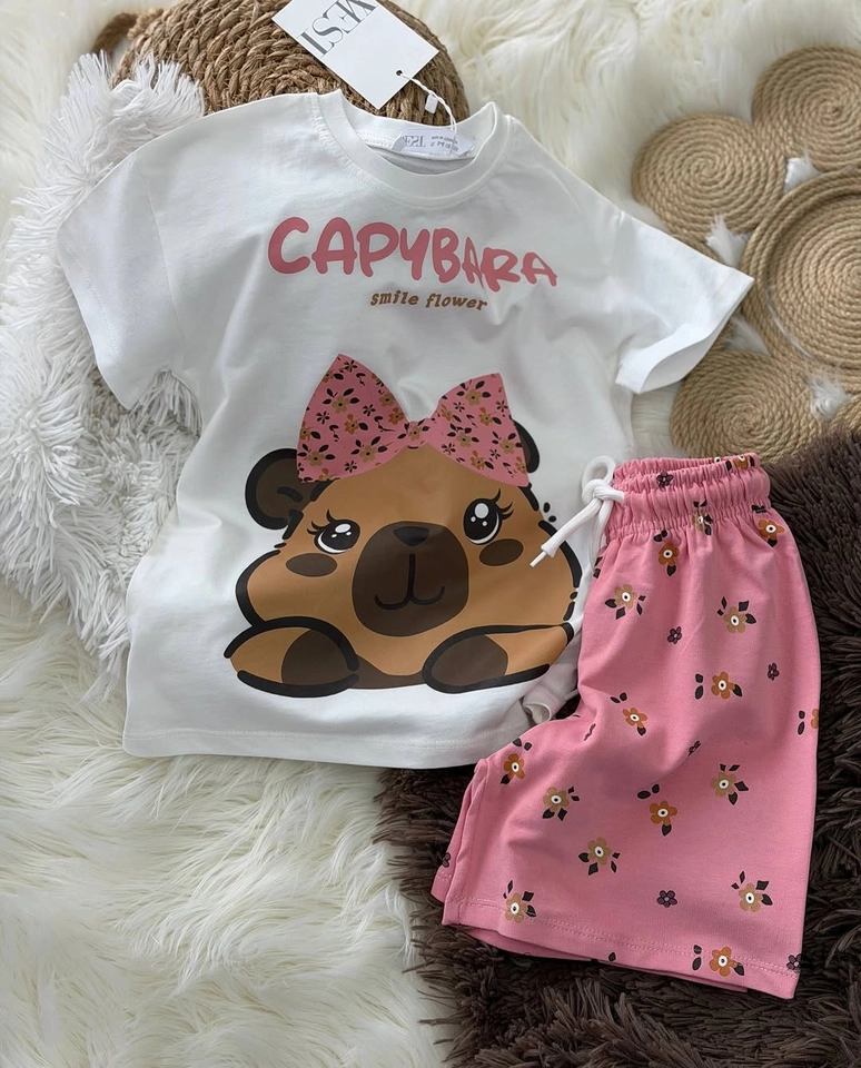Conjunto verão capivara - 2