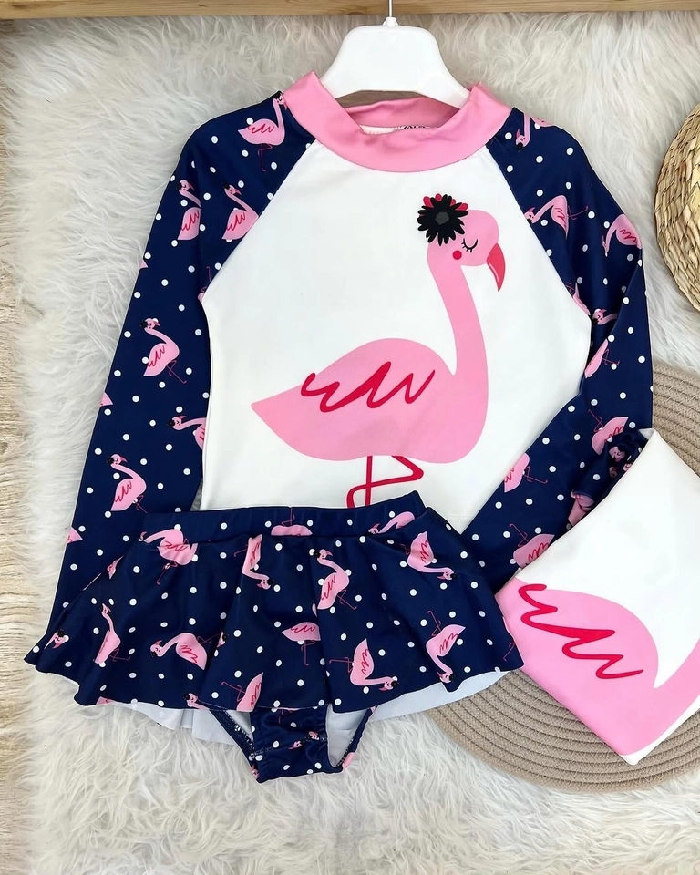 Kit 2 Peças Flamingo  - 1