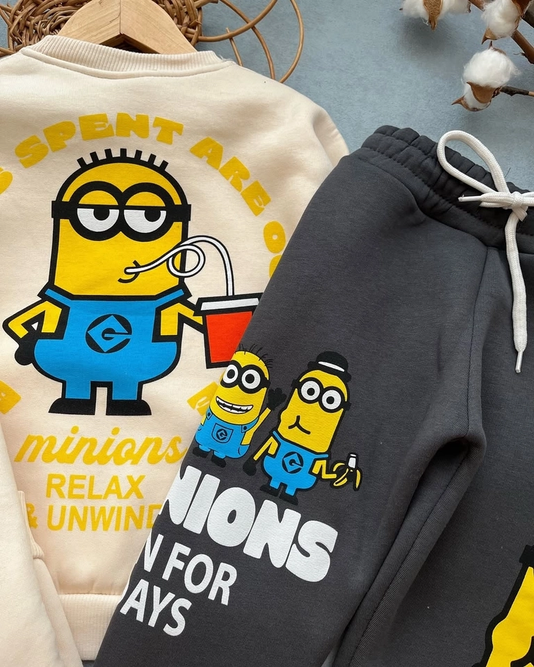 Conjunto Moletom Minions  - 3