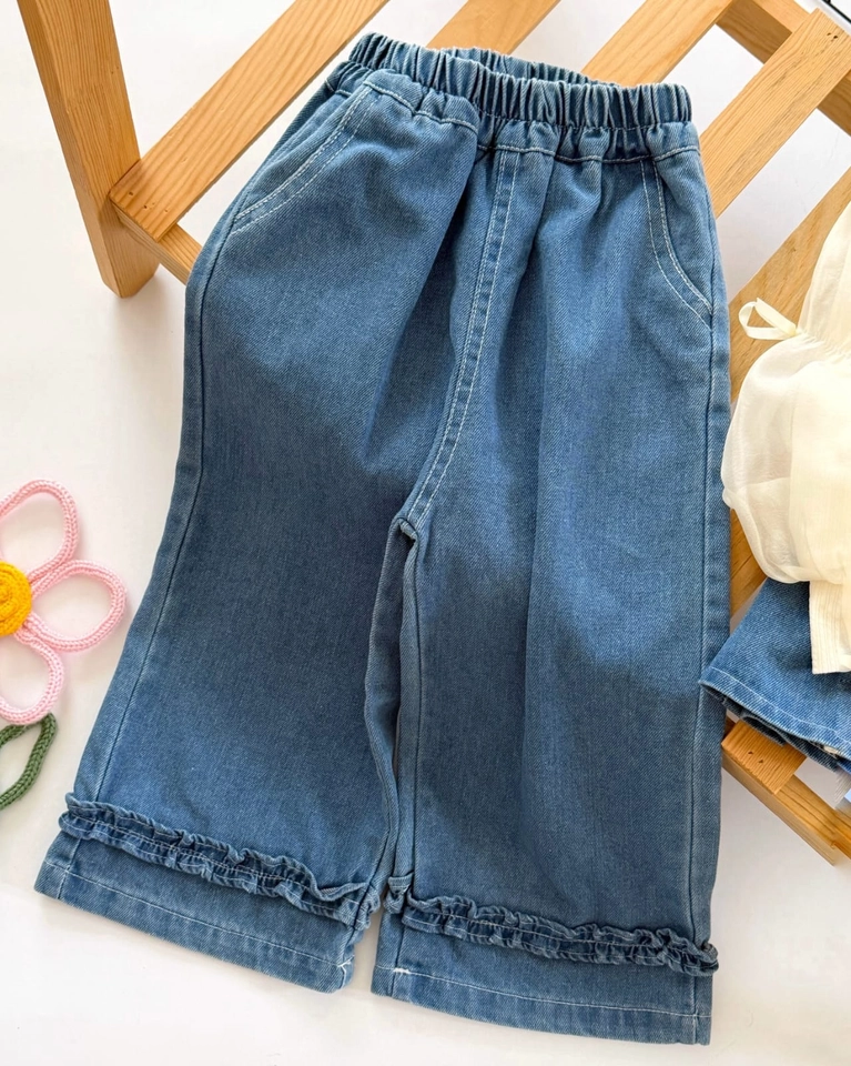 Conjunto Jeans Frutado - 7