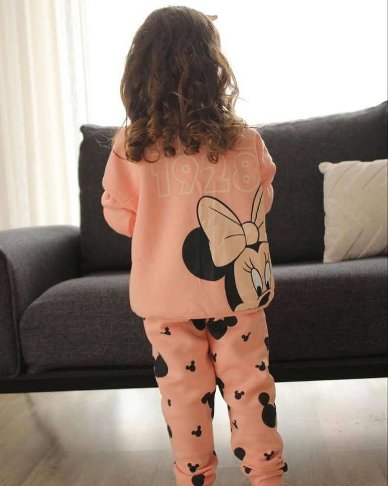 Conjunto moletom Mickey rosinha  - 3