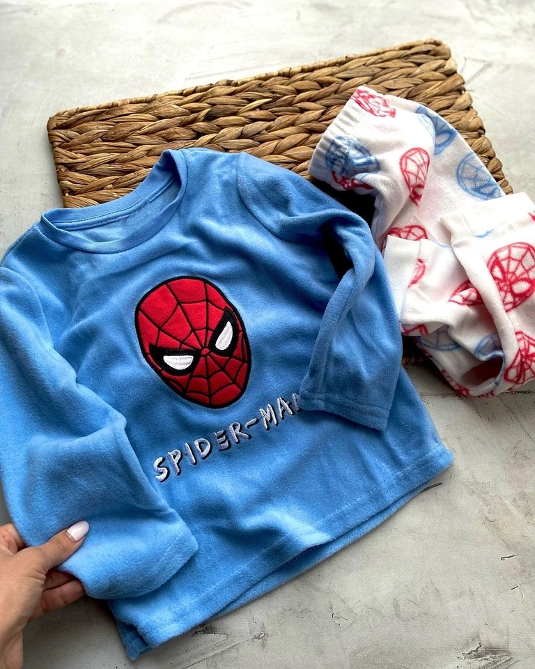 Conjunto Pijama Homem-Aranha Blue - 1
