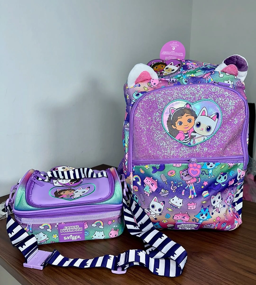 Kit mochila escolar 2 peças Gabby's - 1