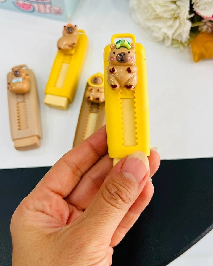Borracha retrátil capivara  - 7