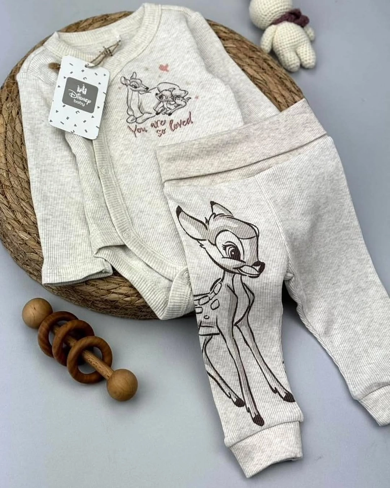 Kit 2 conjuntos bambi - 2