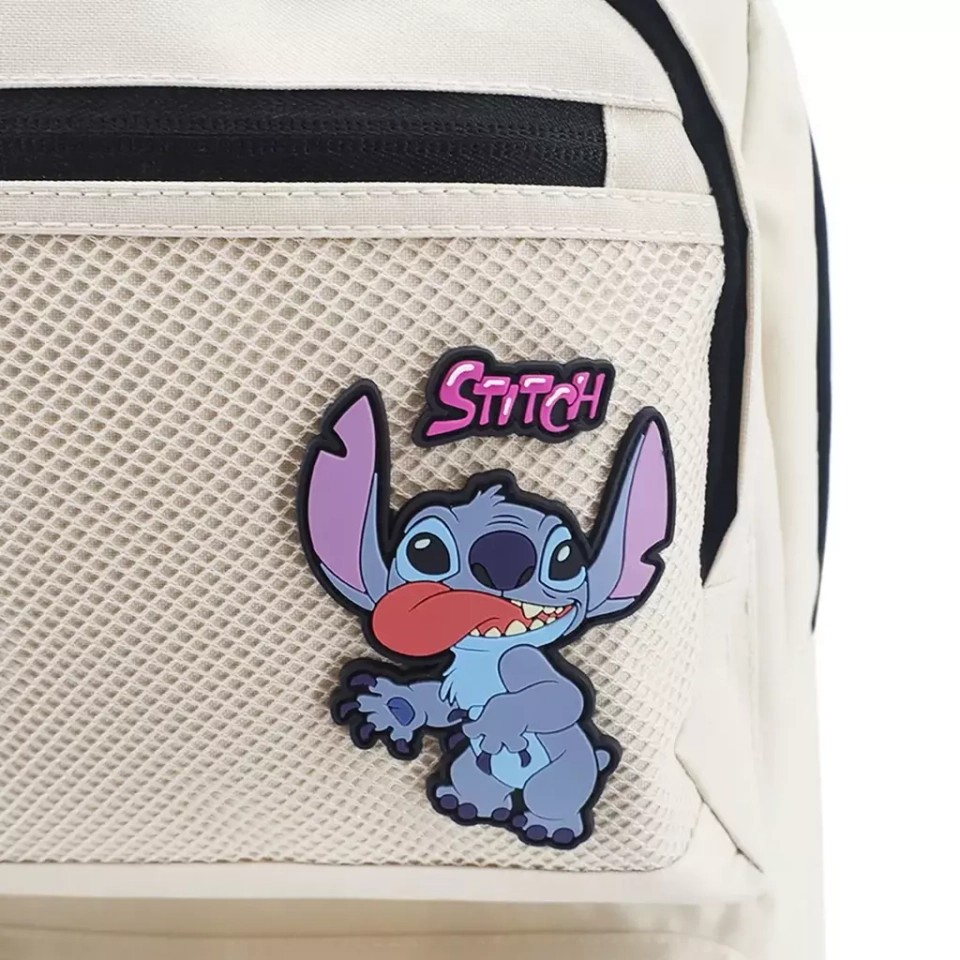 Mochila escolar de costas Stitch  - 5