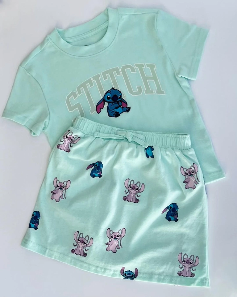 Conjunto verão Stitch  - 1