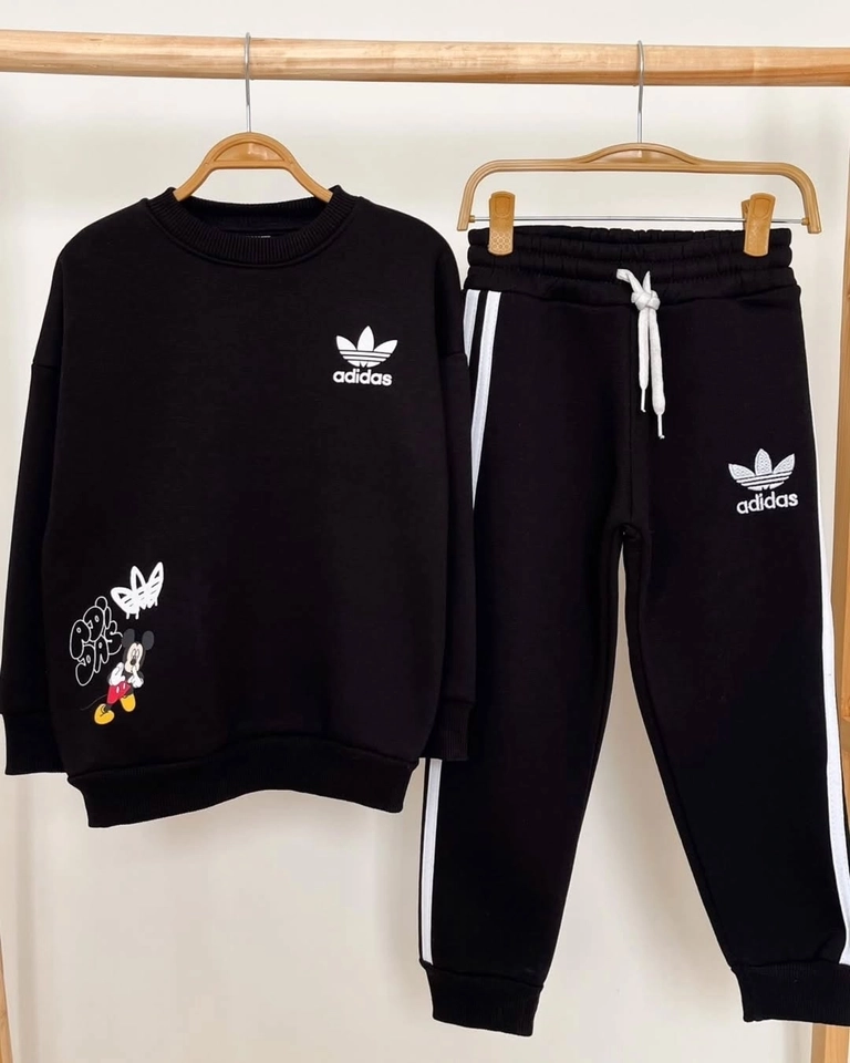 Conjunto Adidas Preto  - 1