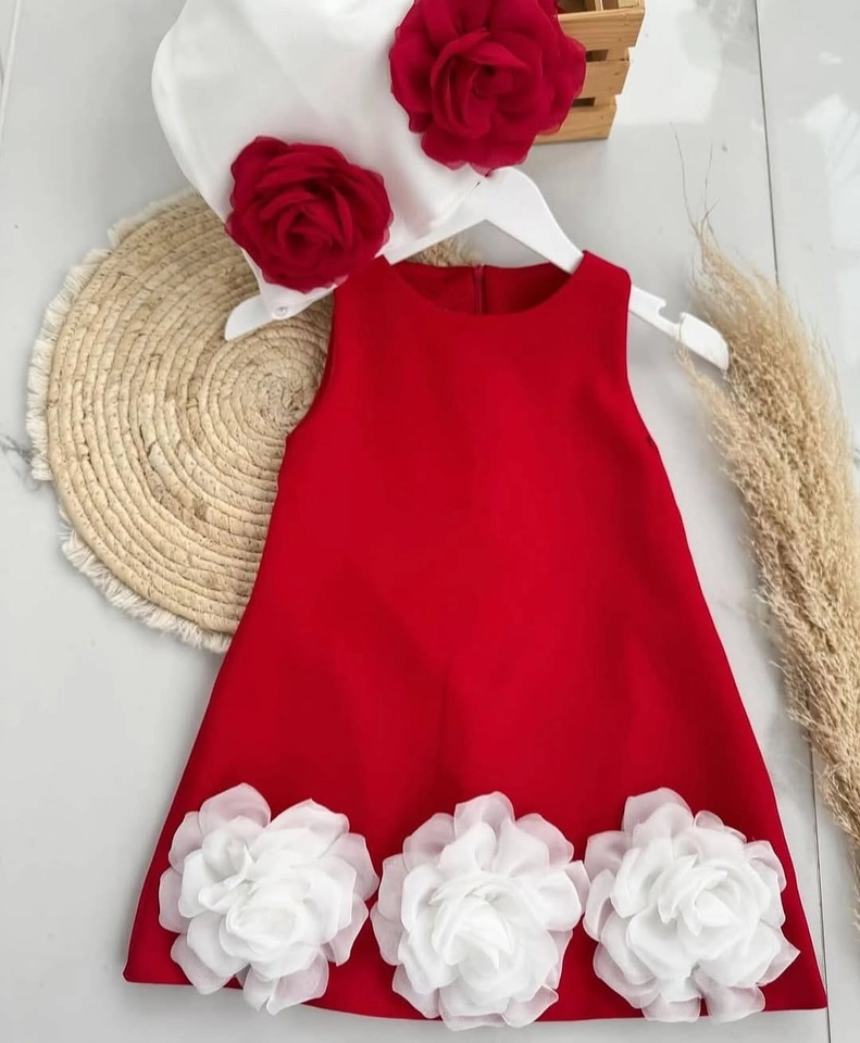 Vestido Rosas - 1