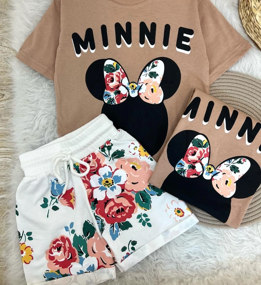 Conjunto Minnie Floral  - 3