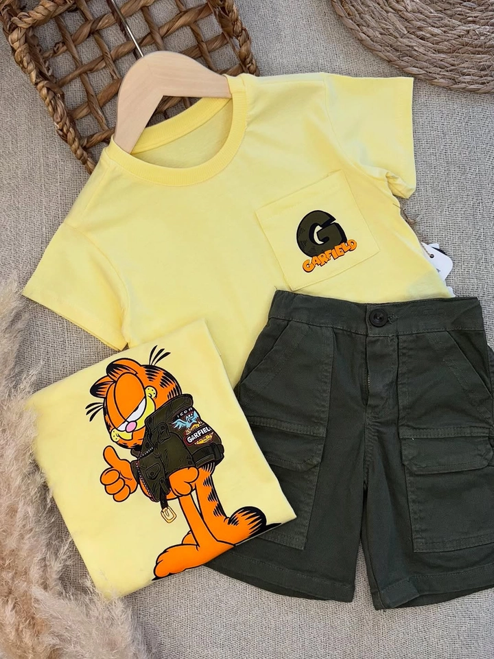 Conjunto verão garfield - 2