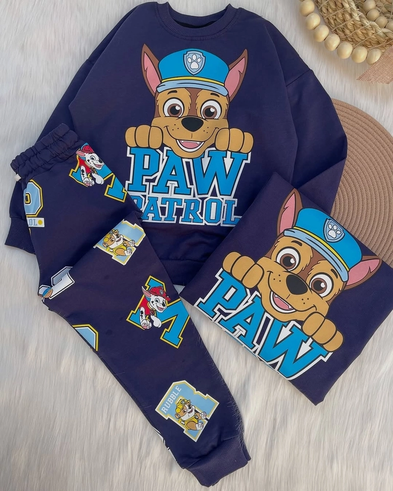 Conjunto Moletom Patrulha Canina  - 1