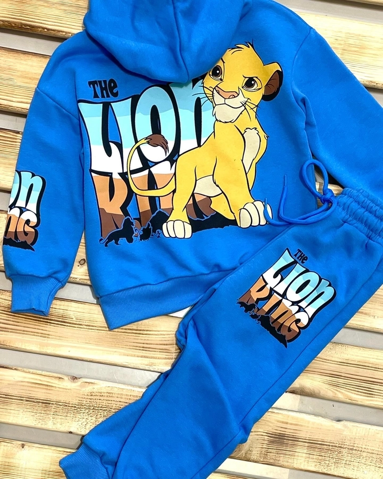 Conjunto Moletom Rei Leão Blue - 1