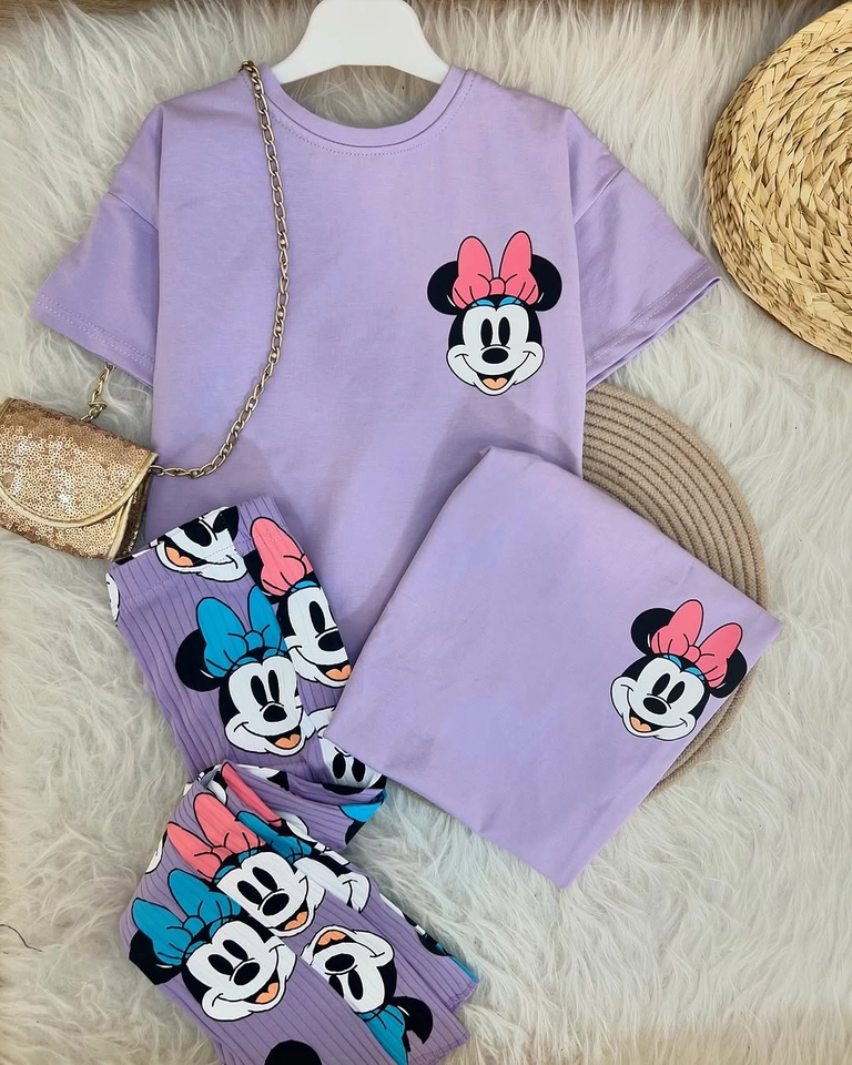 Conjunto meia estação Minnie  - 1