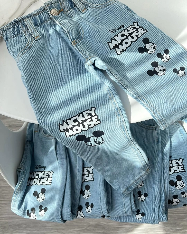 Calça jeans Mickey  - 3