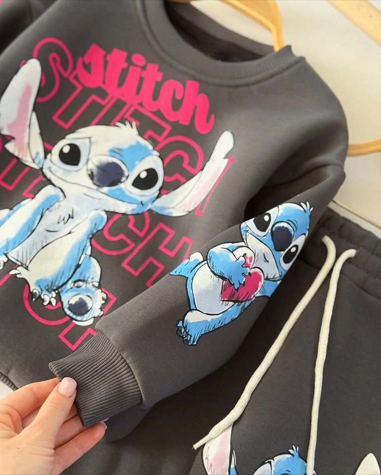 Conjunto moletom Stitch  - 2