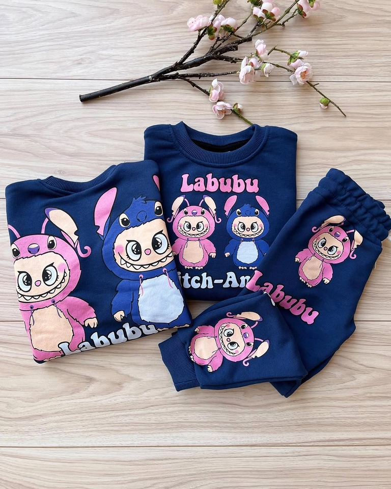 Conjunto moletom Labubu - 2