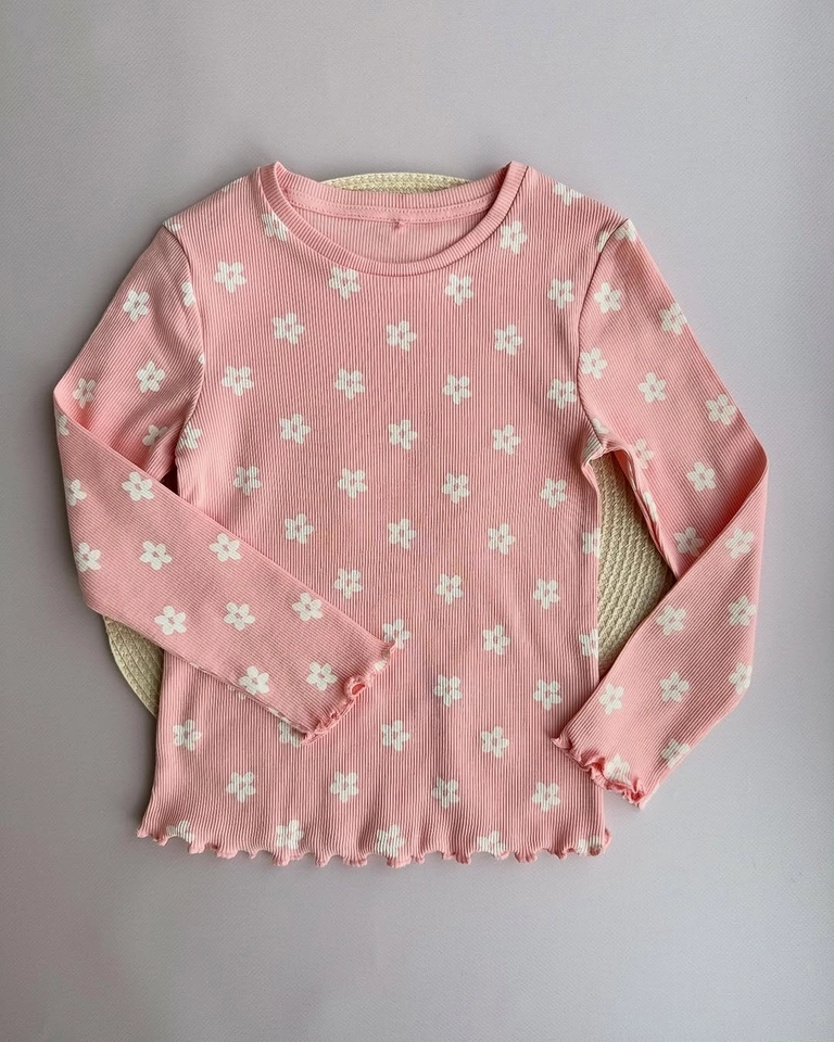 Kit 5 Blusas Manga Longa  - 4
