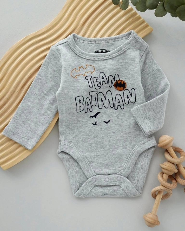 Kit 4 body bebe batman - 2
