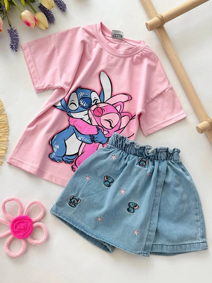 Conjunto verão Stitch  - 1