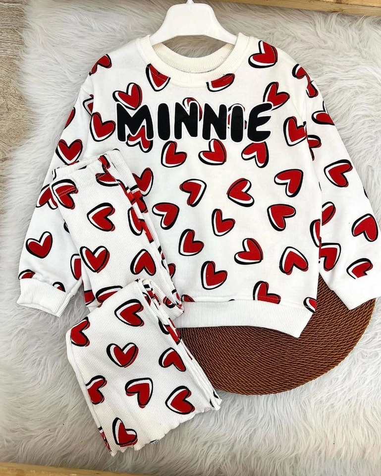 Conjunto Minnie Coração  - 1