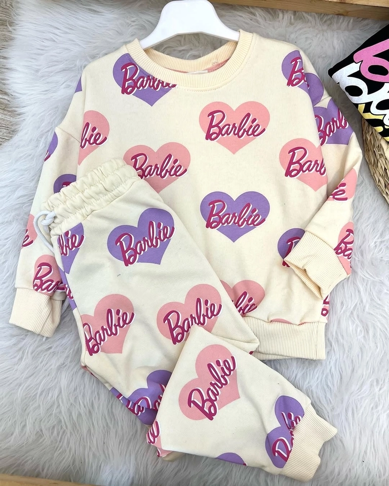 Conjunto Moletom Barbie  - 1
