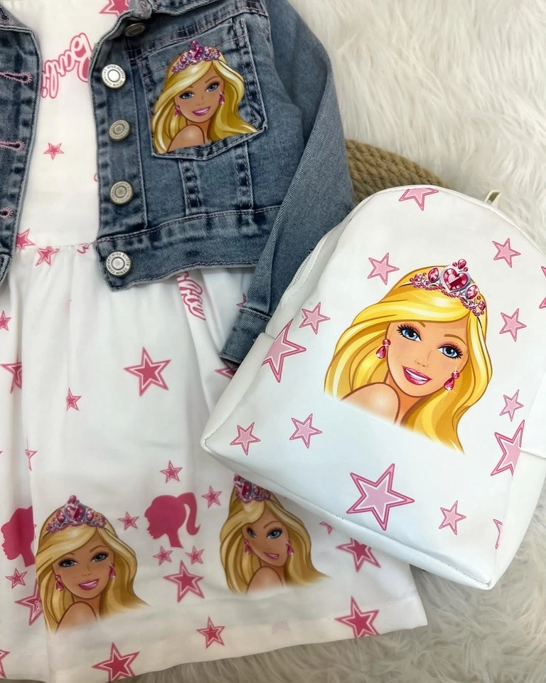 Conjunto Vestido Da Barbie  - 4