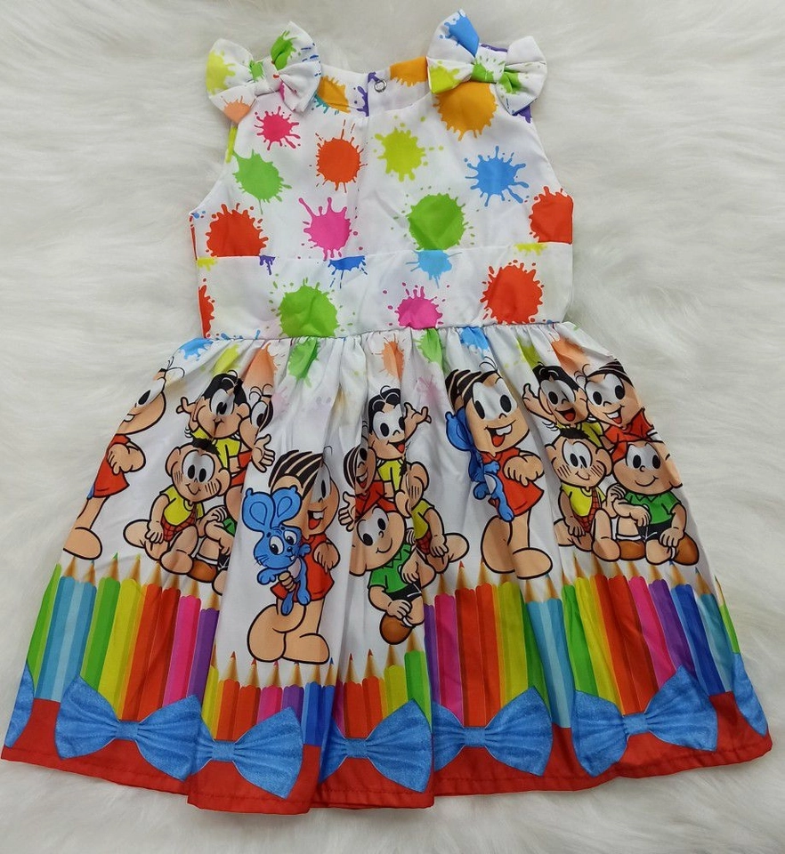 Vestido Turma da Monica  - 1