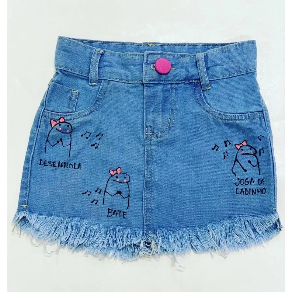Saia Jeans Emoji - 1