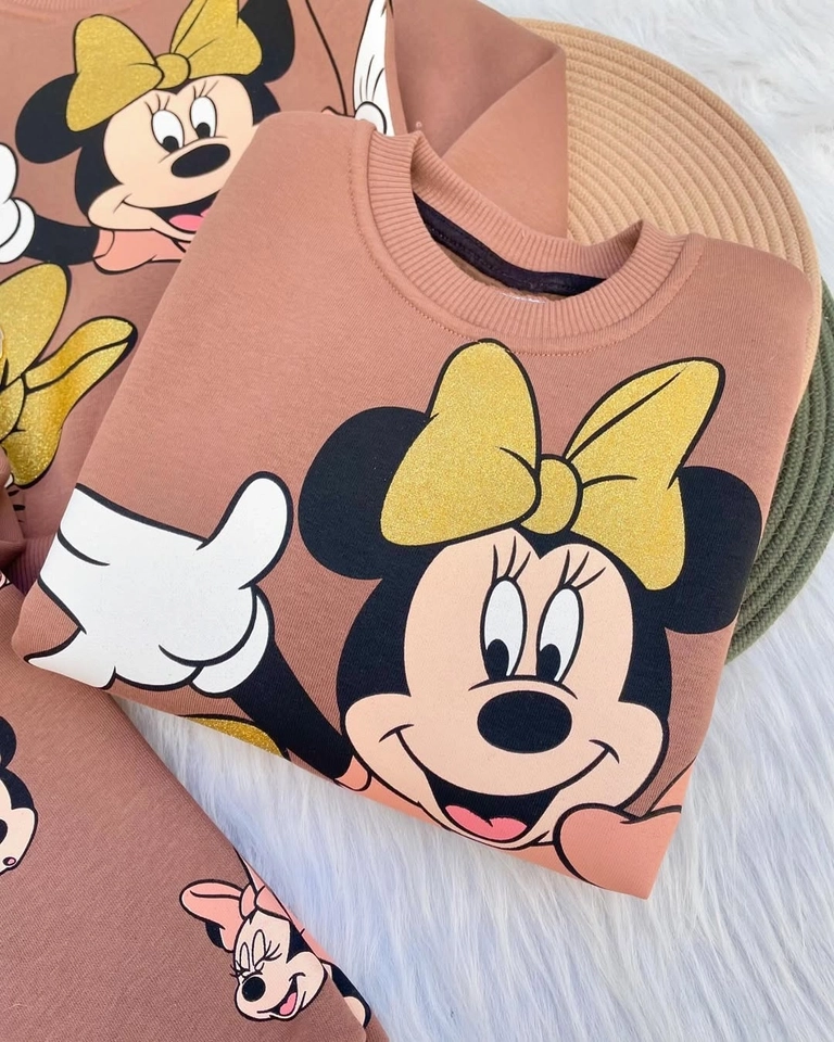 Conjunto moletom Minnie e Margarida  - 3