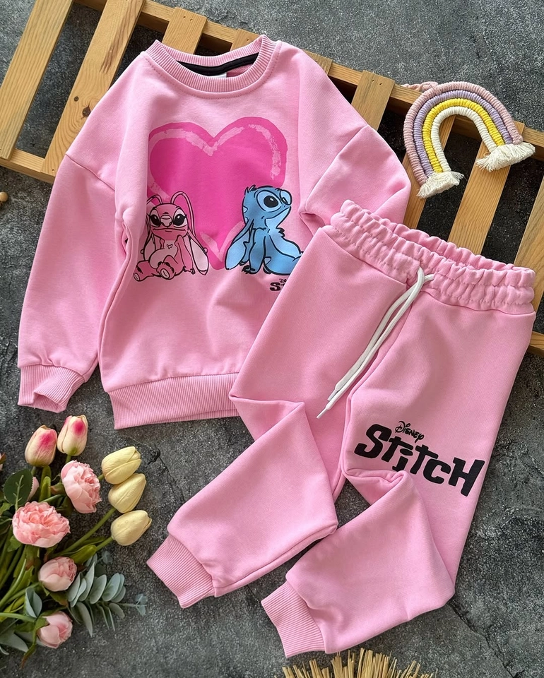 Conjunto moletom Stitch  - 1