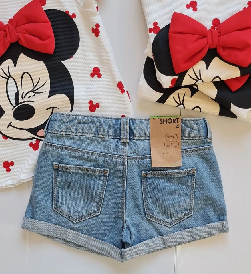 Conjunto verão Minnie  - 2