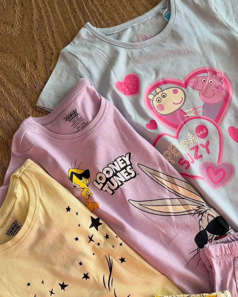 Kit 3 Pijamas de Personagens  - 2