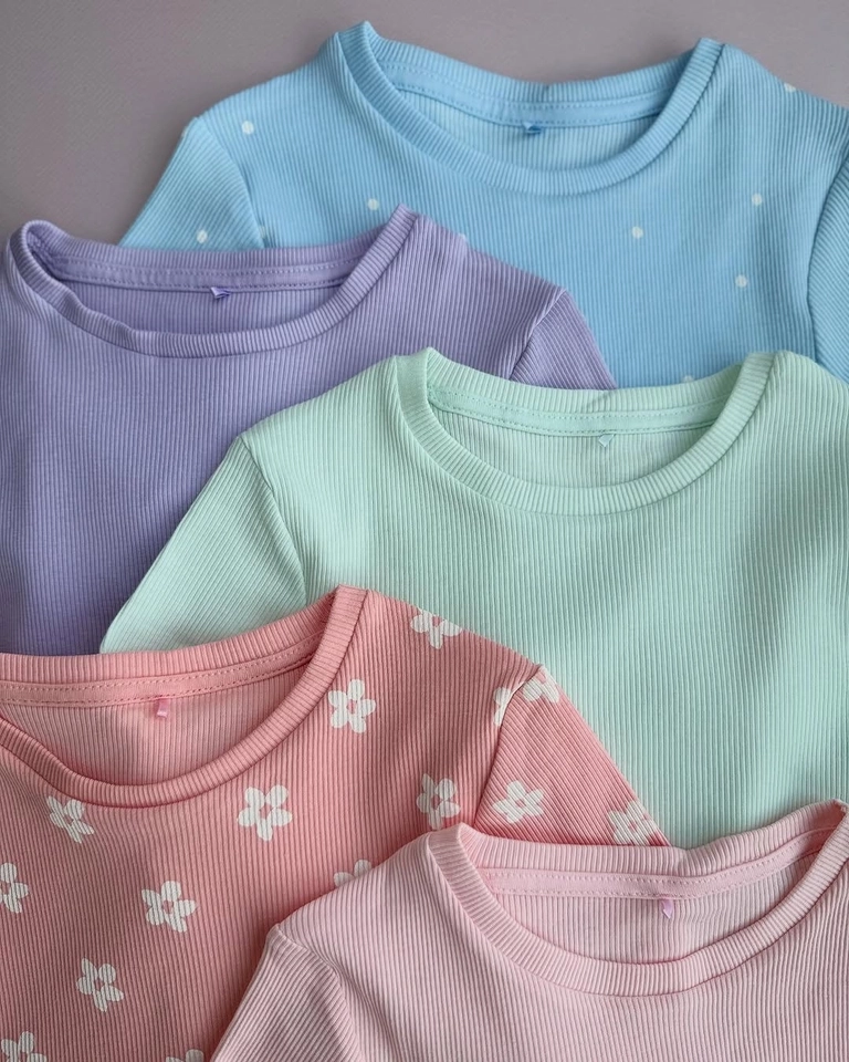 Kit 5 Blusas Manga Longa  - 6
