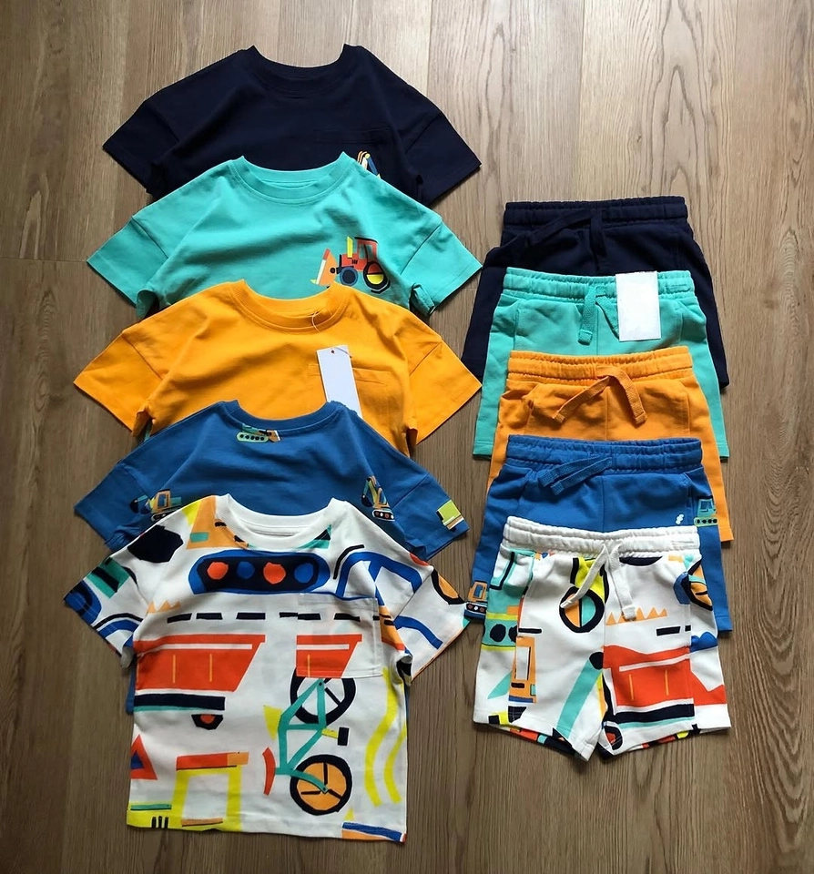 Kit com 5 Conjuntos Verão  - 1