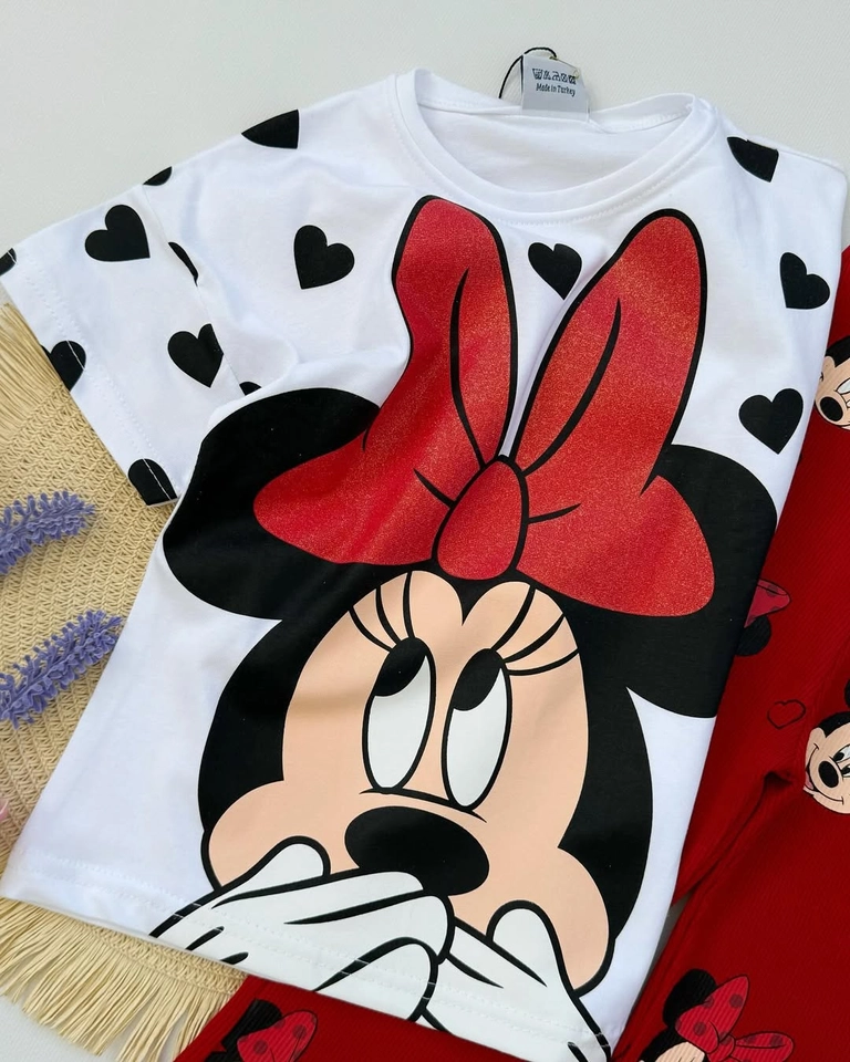 Conjunto verão Minnie red - 3