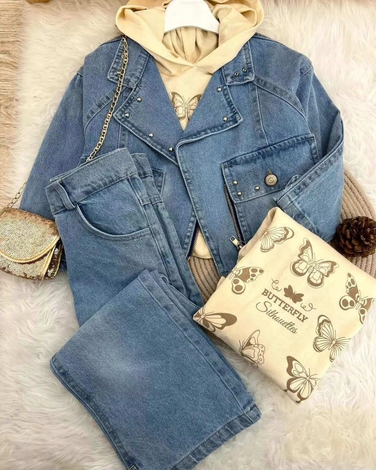 Trio Jeans Butterfly  - 1