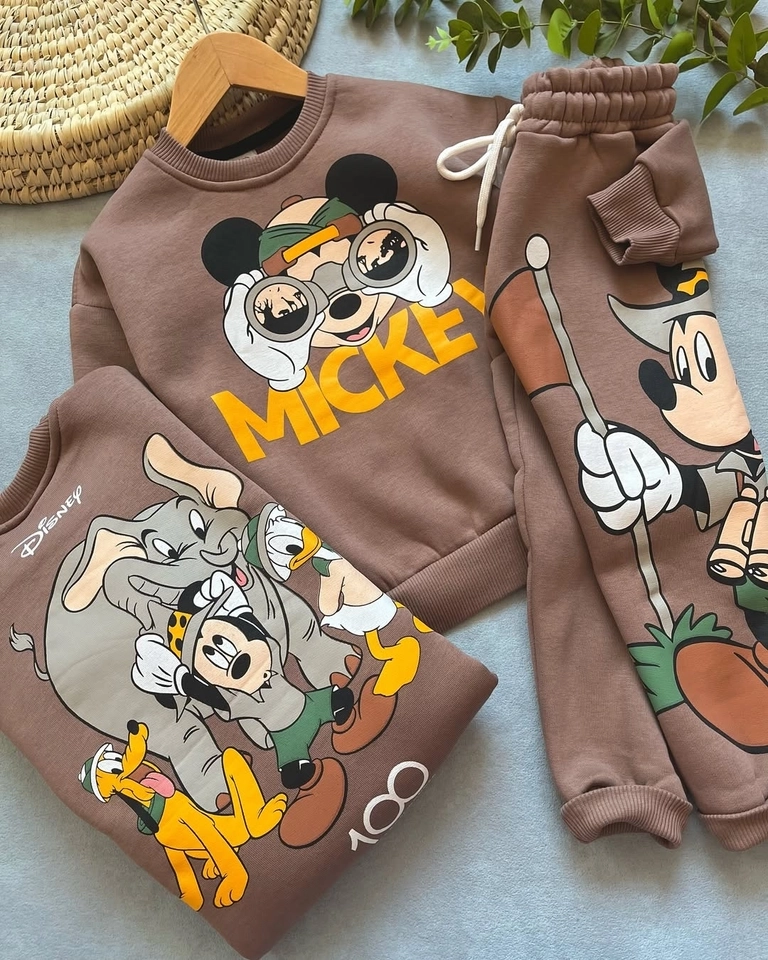 Conjunto Moletom Mickey Safari - 6