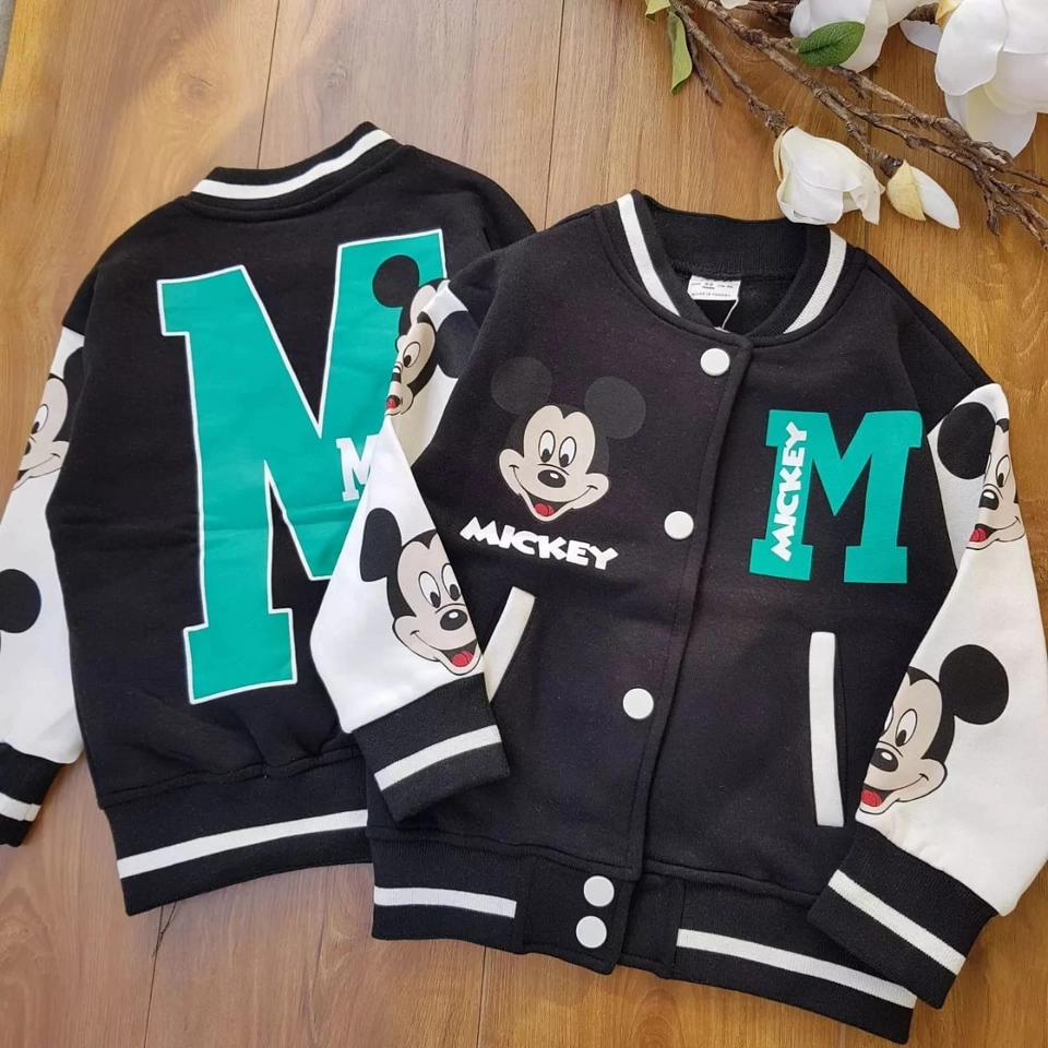 Jaqueta moletom Mickey Coleggin  - 1