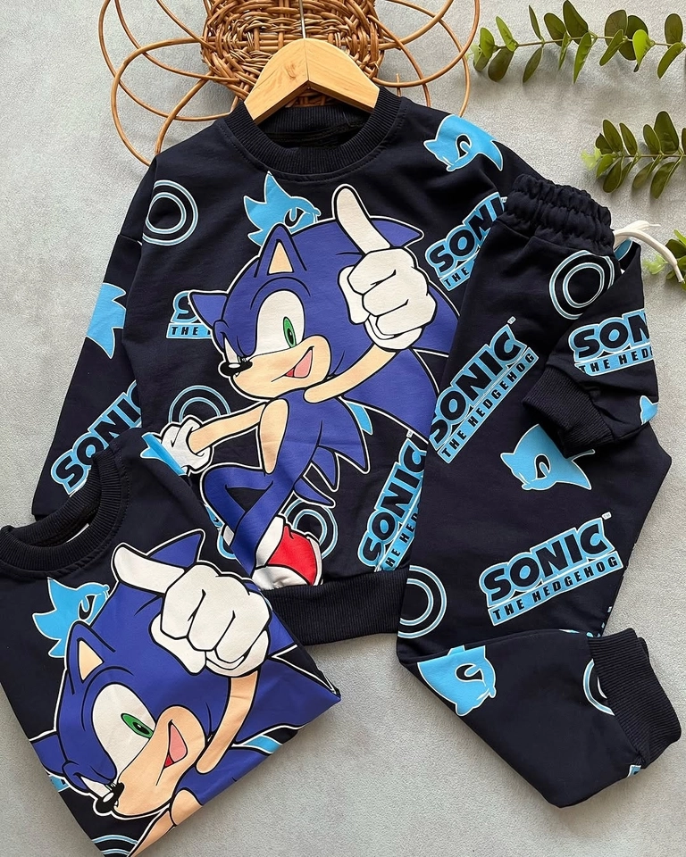 Conjunto Moletom Sonic  - 1
