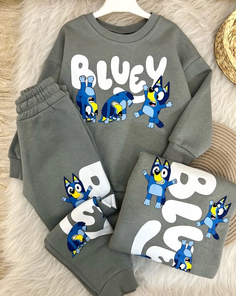 Conjunto Moletom Bluey - 1