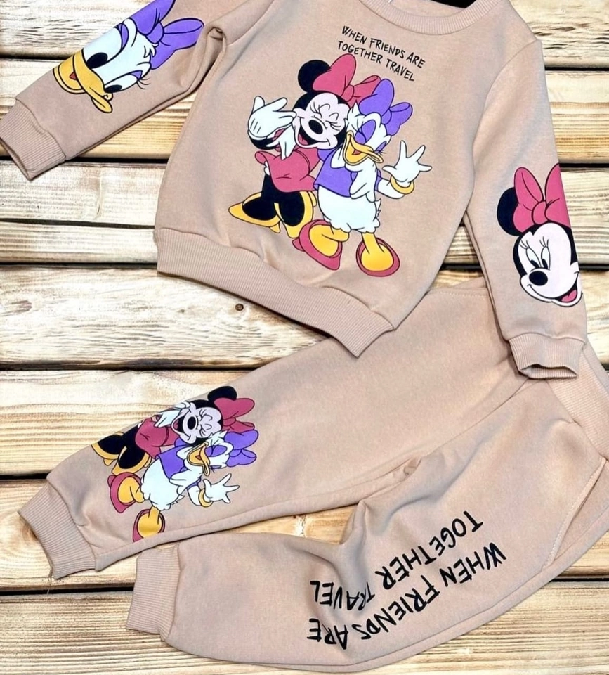 Conjunto moletom Minnie e Margarida  - 1