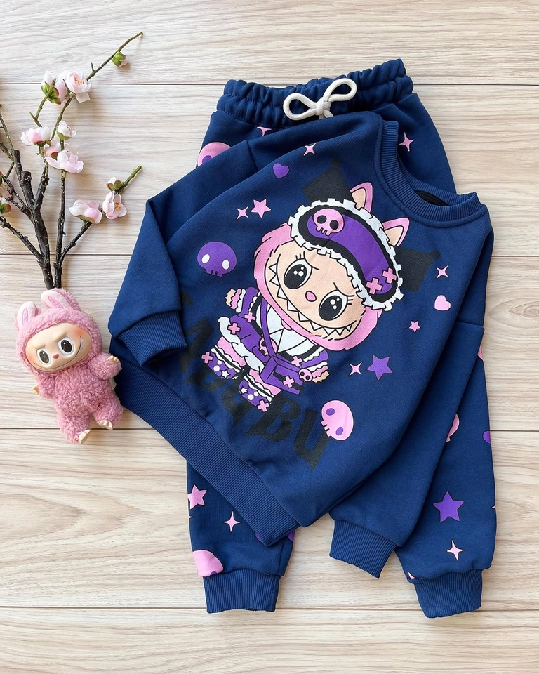 Conjunto moletom Labubu - 2