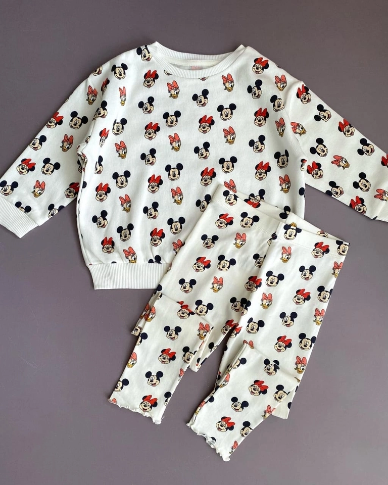 Kit 2 Conjuntos De inverno Minnie  - 3