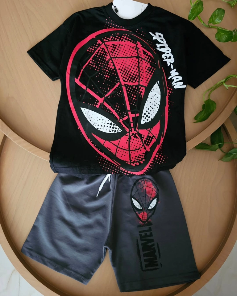 Conjunto verão homem aranha  - 1