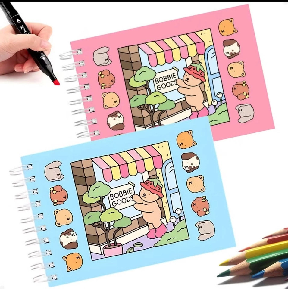 Livro Bob Gude  + kit 120 Canetinhas  - 2