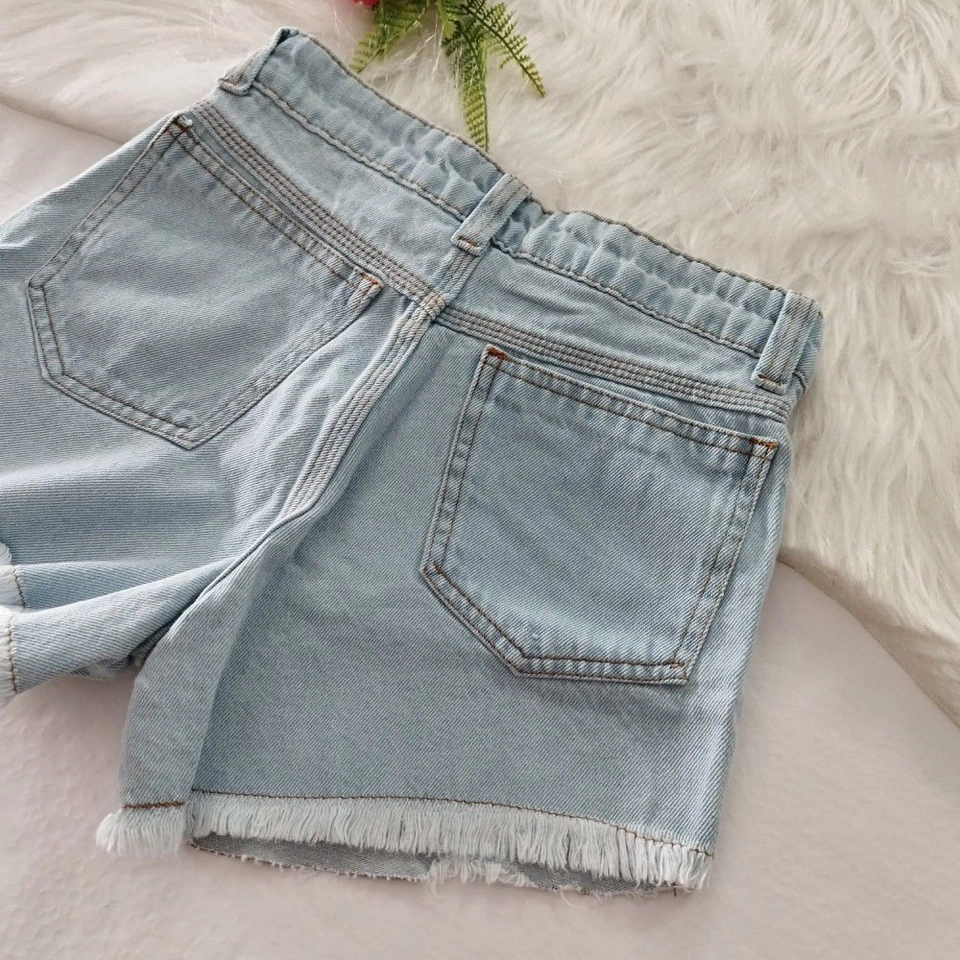 Short Jeans flores - 2
