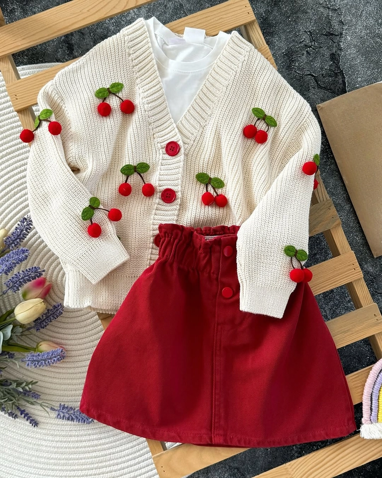 Conjunto especial cerejinha  - 4